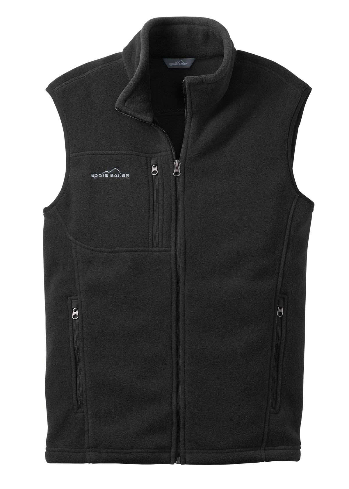 Eddie Bauer Fleece Vest. EB204 Black