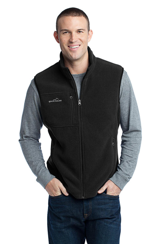 Eddie Bauer Fleece Vest. EB204 Black