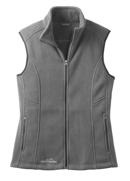 Eddie Bauer Women's Fleece Vest. EB205 Grey Steel