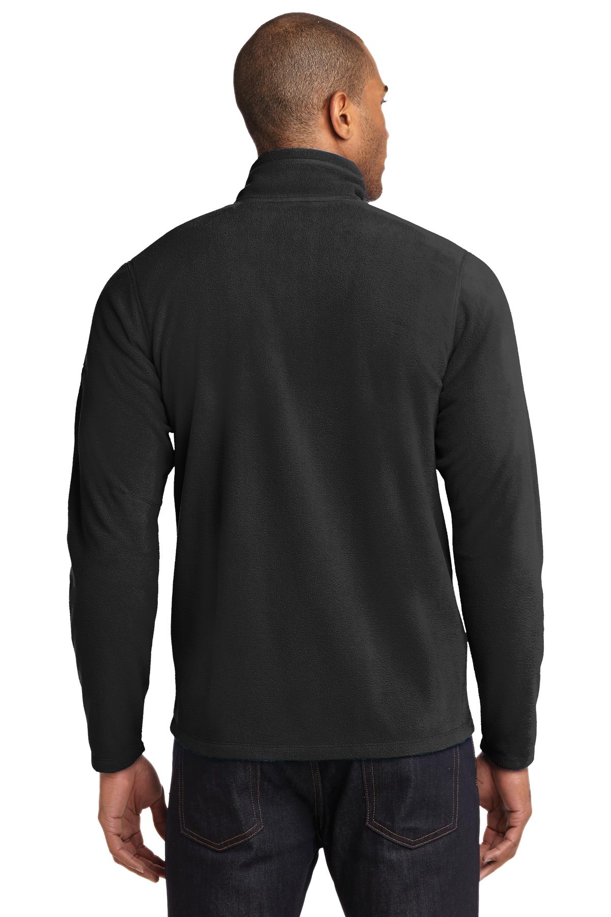 Eddie Bauer Full-Zip Microfleece Jacket. EB224 Black