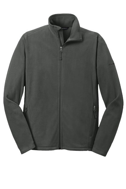 Eddie Bauer Full-Zip Microfleece Jacket. EB224 Grey Steel