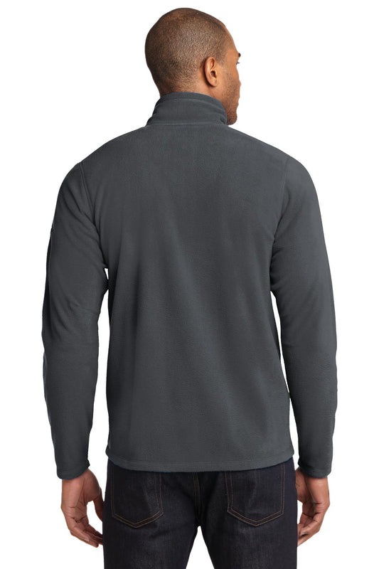 Eddie Bauer Full-Zip Microfleece Jacket. EB224 Grey Steel
