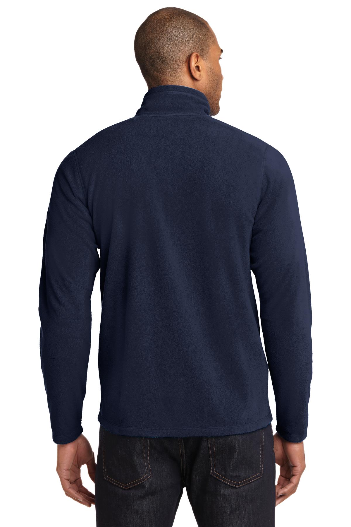 Eddie Bauer Full-Zip Microfleece Jacket. EB224 Navy