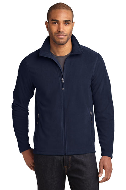 Eddie Bauer Full-Zip Microfleece Jacket. EB224 Navy
