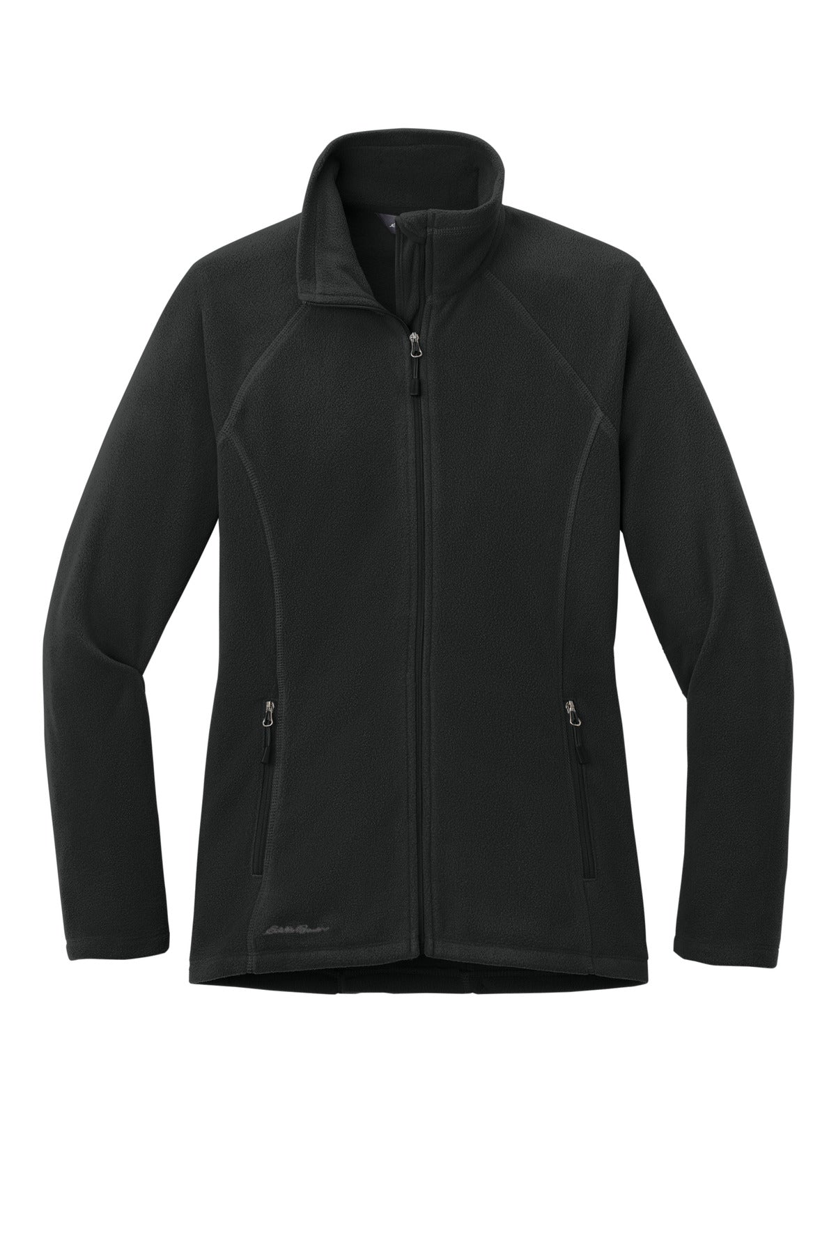 Eddie Bauer Women's Full-Zip Microfleece Jacket. EB225 Black