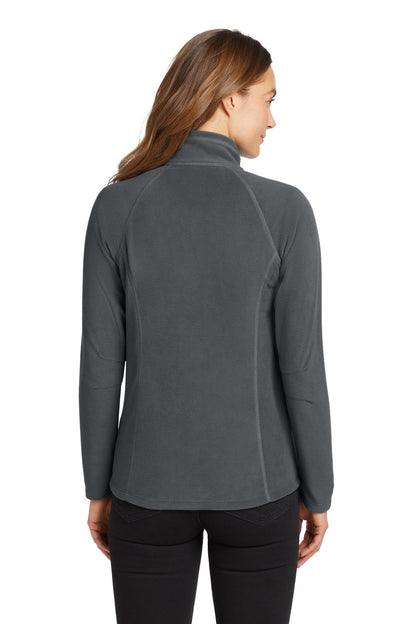 Eddie Bauer Women's Full-Zip Microfleece Jacket. EB225 Grey Steel