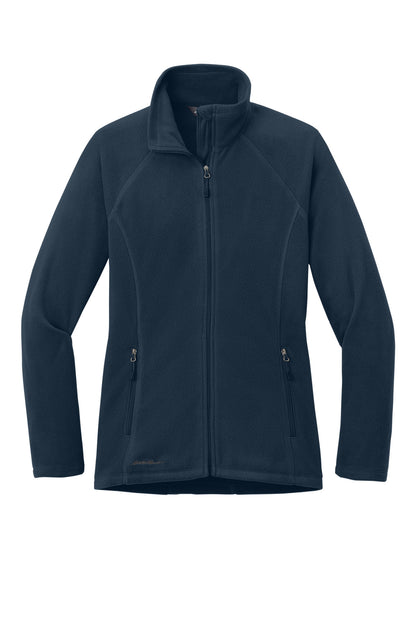 Eddie Bauer Women's Full-Zip Microfleece Jacket. EB225 Navy