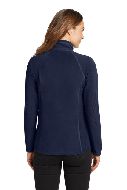 Eddie Bauer Women's Full-Zip Microfleece Jacket. EB225 Navy