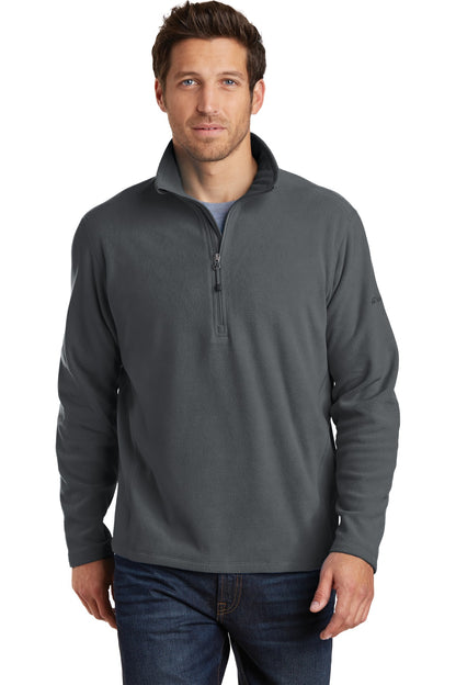 Eddie Bauer1/2-Zip Microfleece Jacket. EB226 Grey Steel