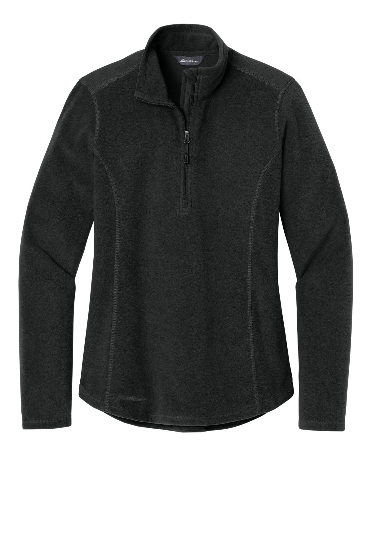 Eddie Bauer Women's 1/2-Zip Microfleece Jacket EB227 Black