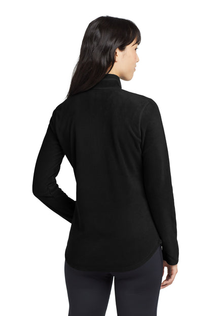 Eddie Bauer Women's 1/2-Zip Microfleece Jacket EB227 Black