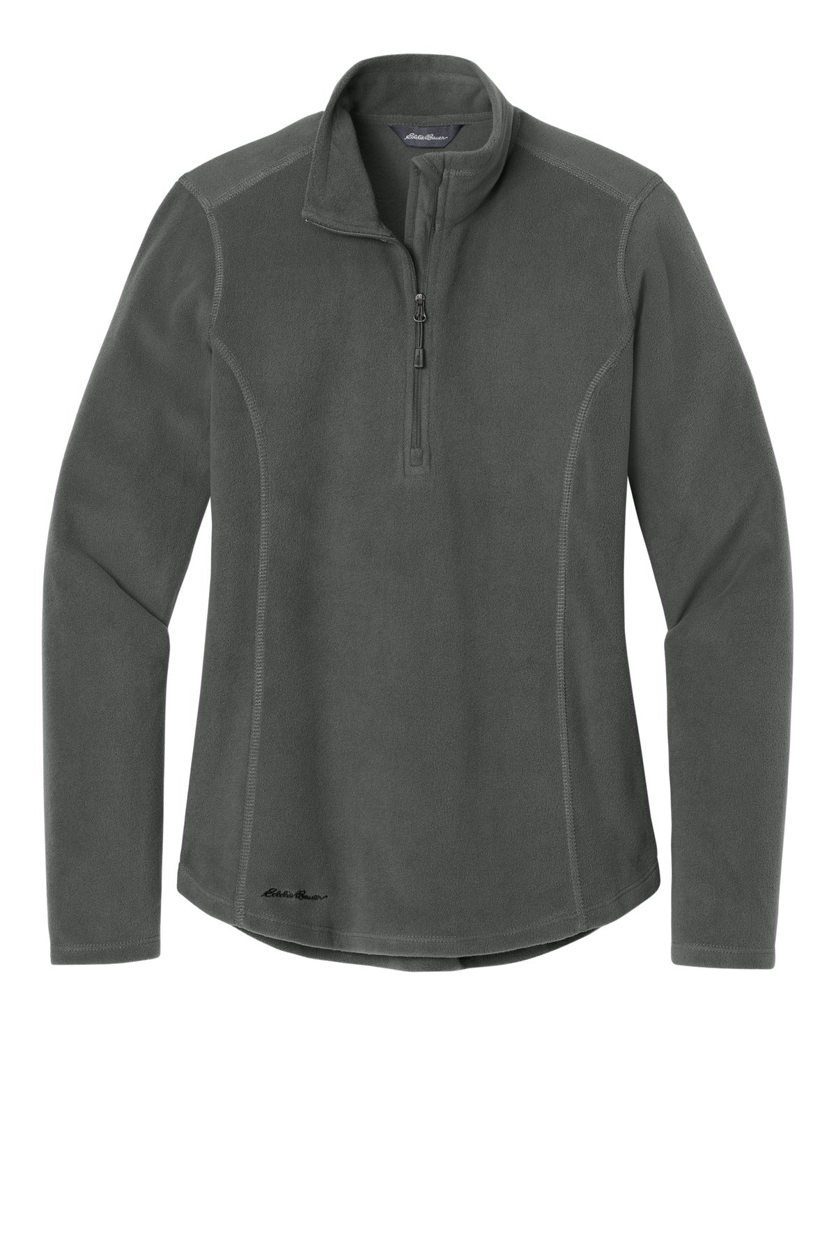 Eddie Bauer Women's 1/2-Zip Microfleece Jacket EB227 Grey Steel