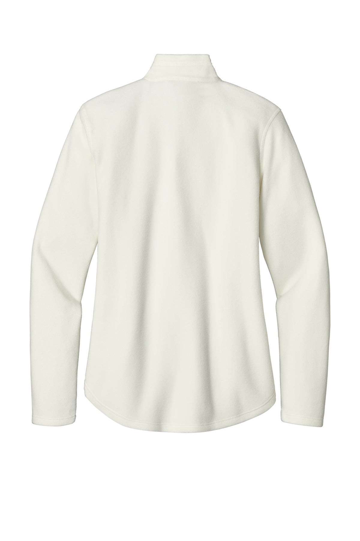 Eddie Bauer Women's 1/2-Zip Microfleece Jacket EB227 Ivory