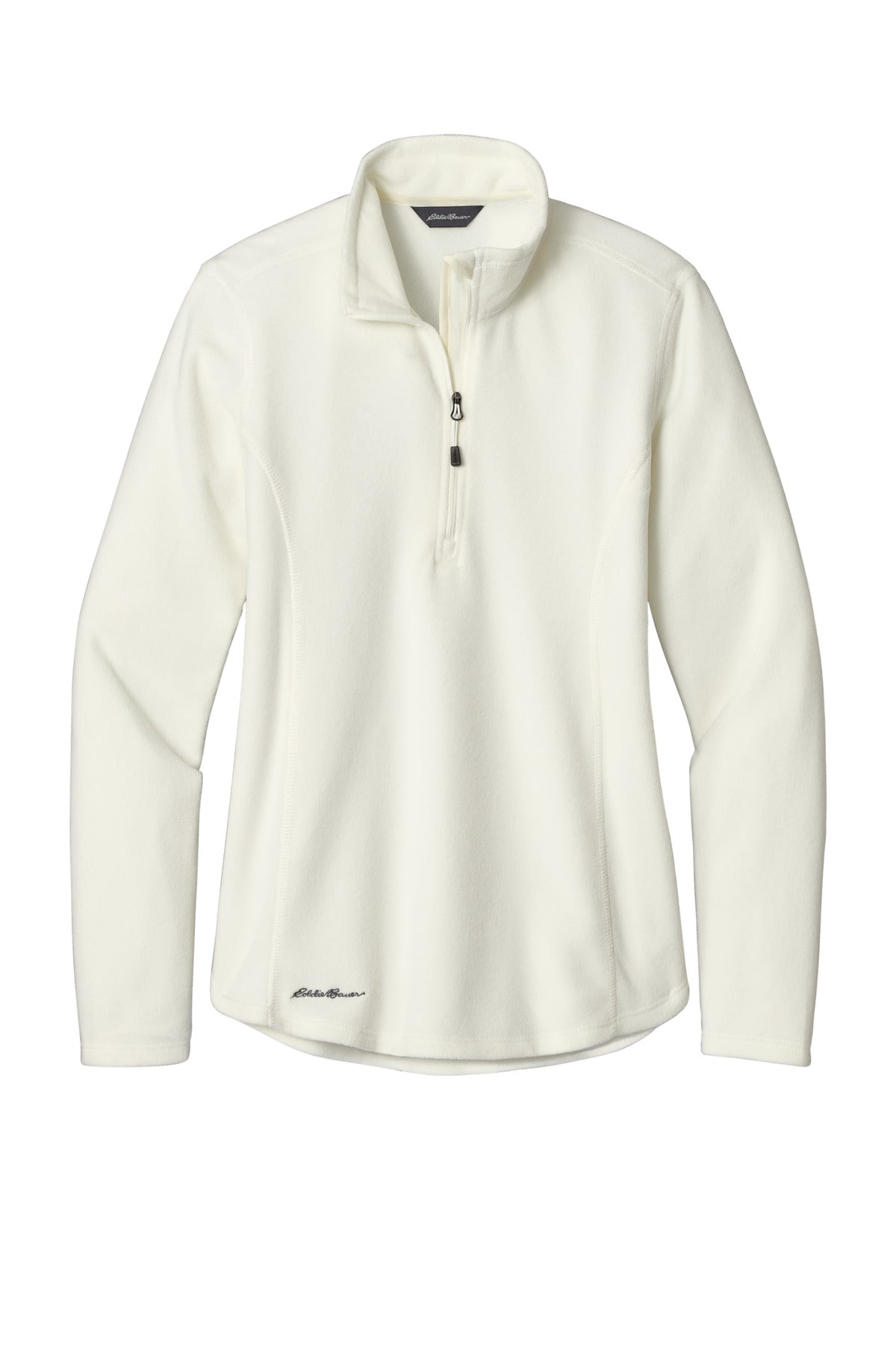 Eddie Bauer Women's 1/2-Zip Microfleece Jacket EB227 Ivory