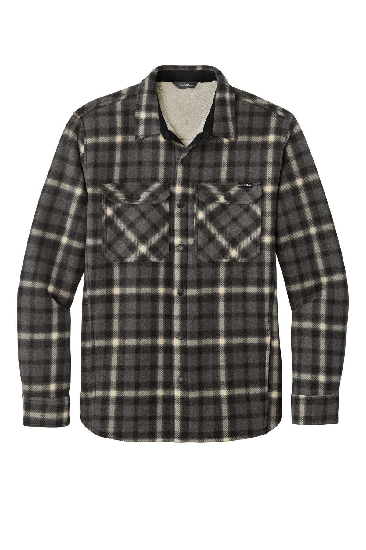 Eddie Bauer Woodland Shirt Jac EB228 Grey Steel/ Bone