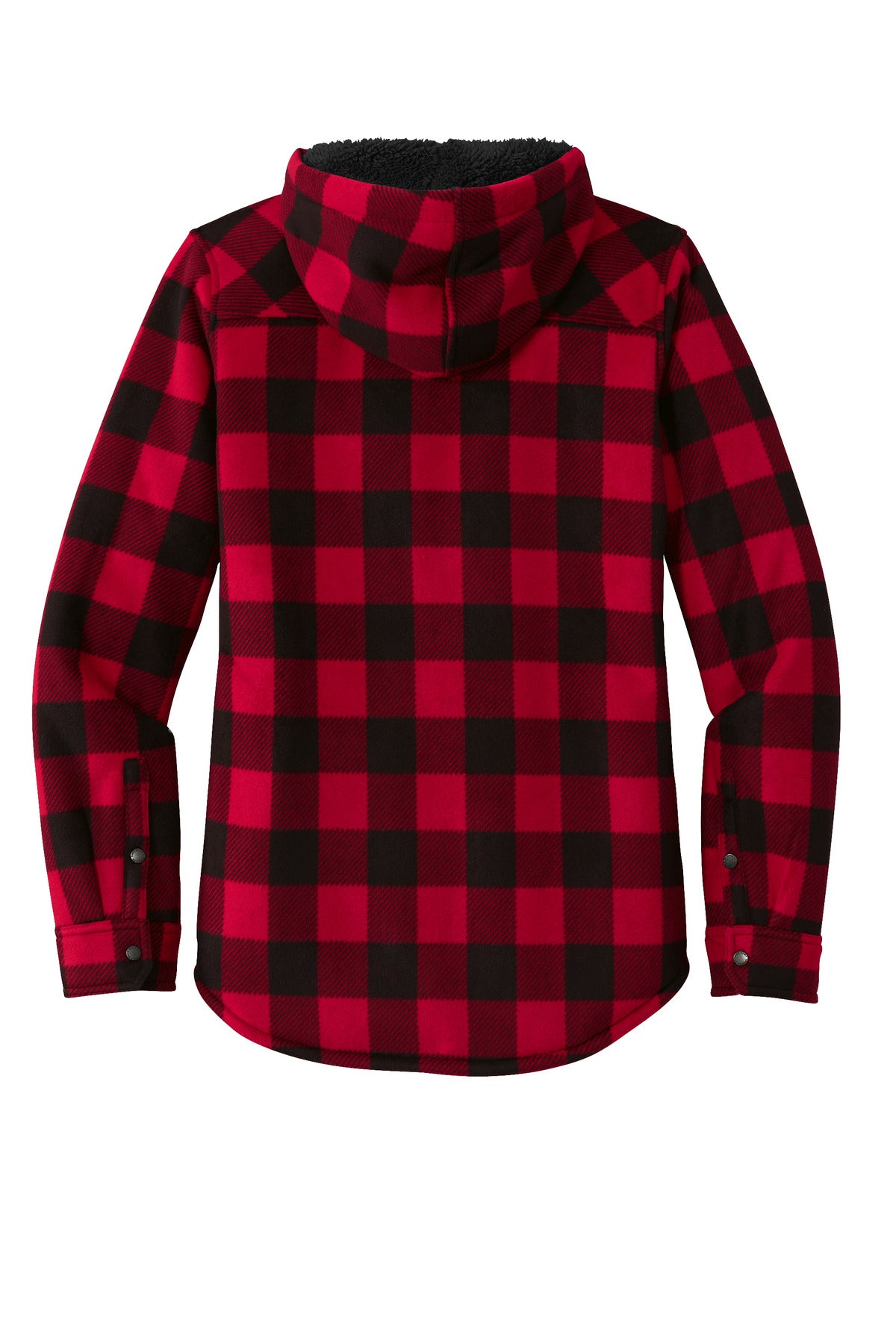 Eddie Bauer Women's Woodland Shirt Jac EB229 Radish/ Black