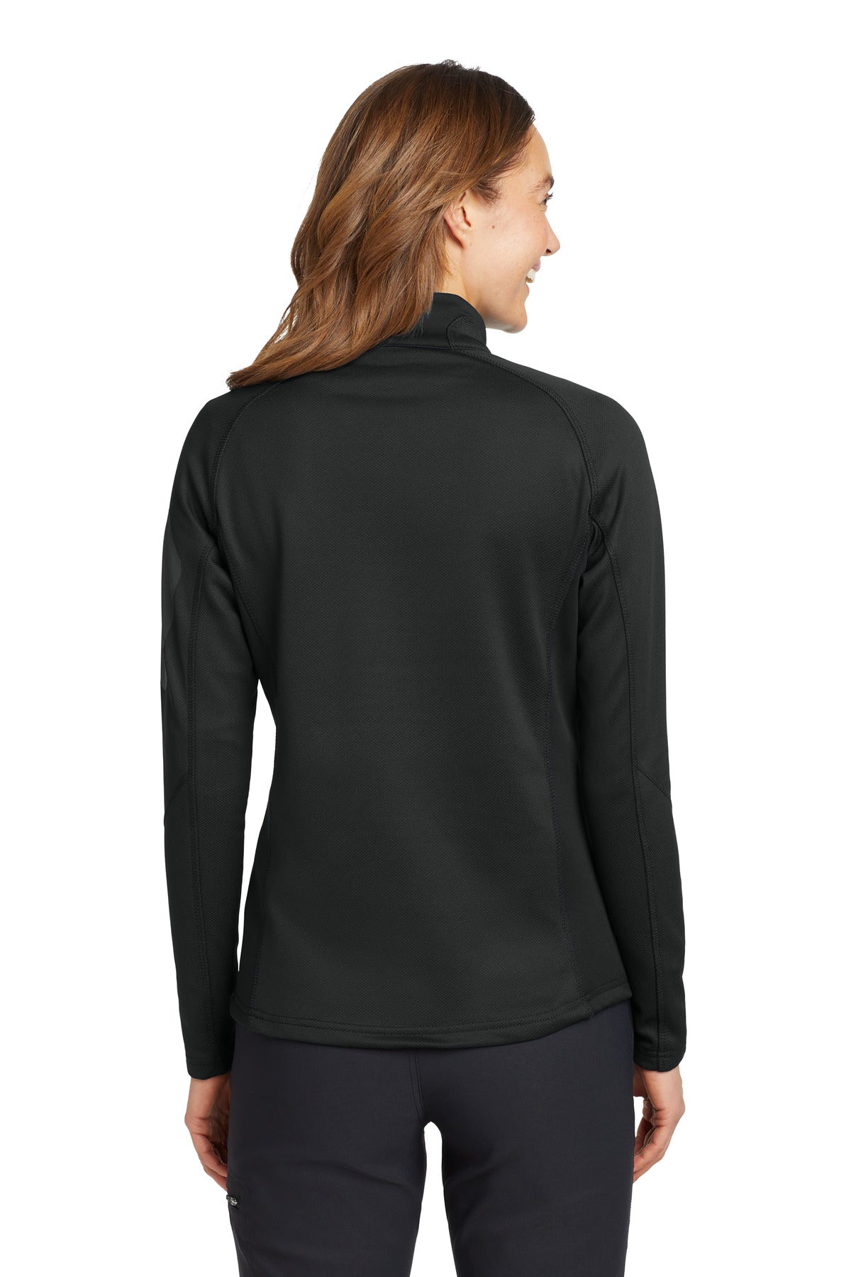 Eddie Bauer Women's 1/2-Zip Performance Fleece. EB235 Black