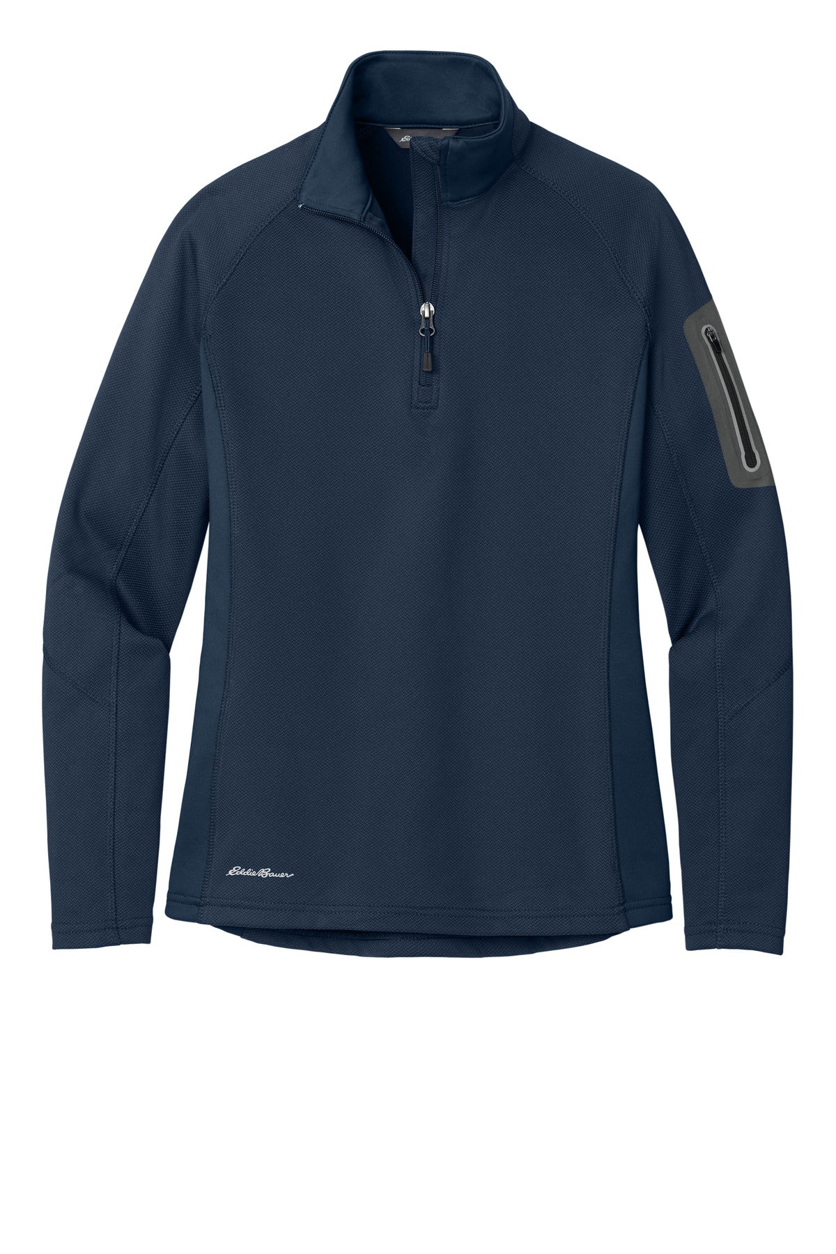 Eddie Bauer Women's 1/2-Zip Performance Fleece. EB235 River Blue Navy