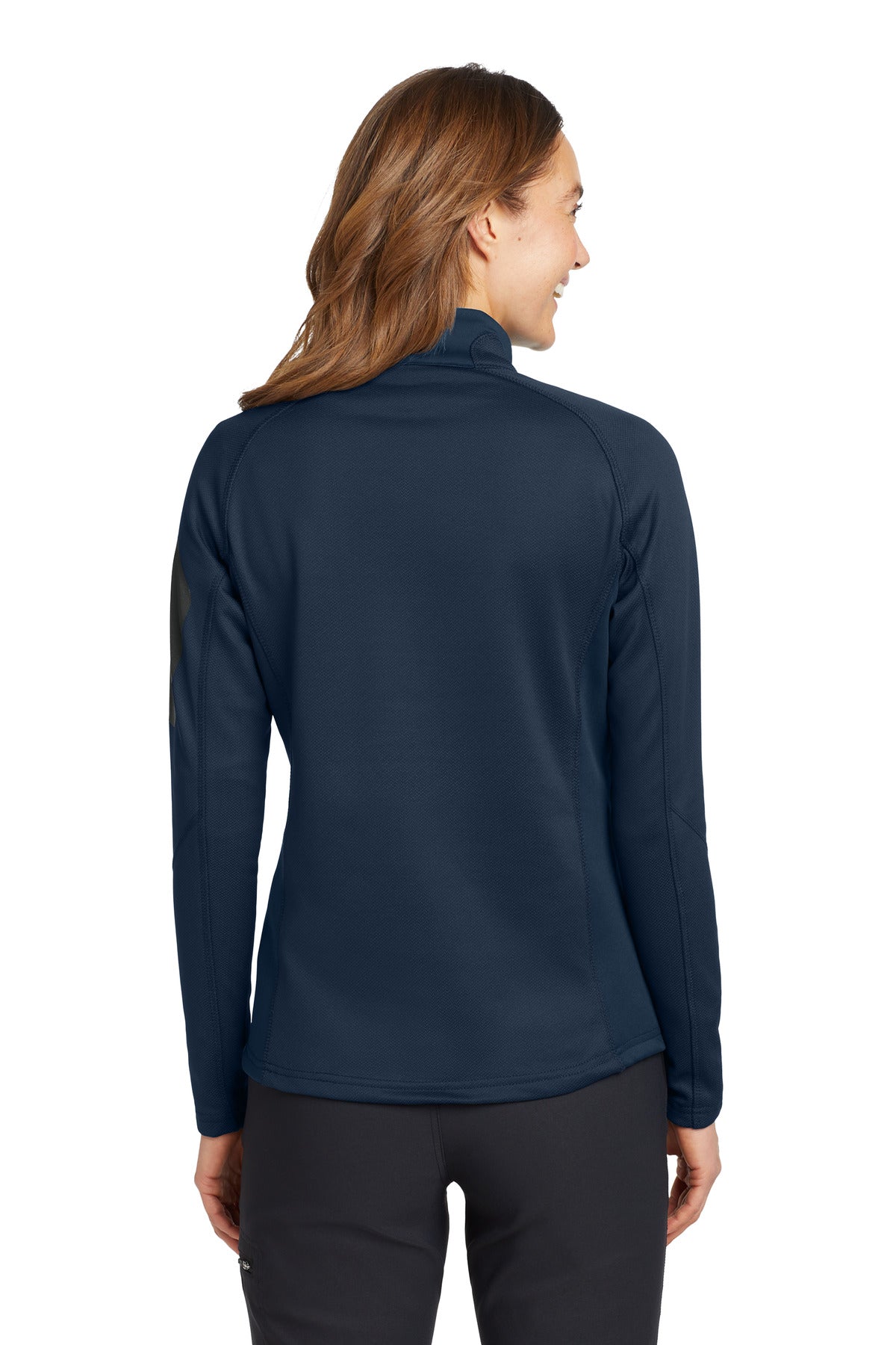 Eddie Bauer Women's 1/2-Zip Performance Fleece. EB235 River Blue Navy