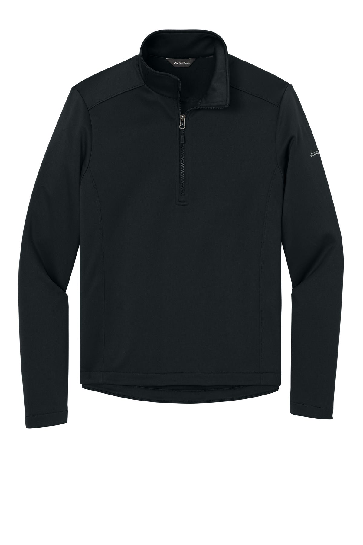 Eddie Bauer Smooth Mid Layer Fleece 1/2-Zip EB2360 Black