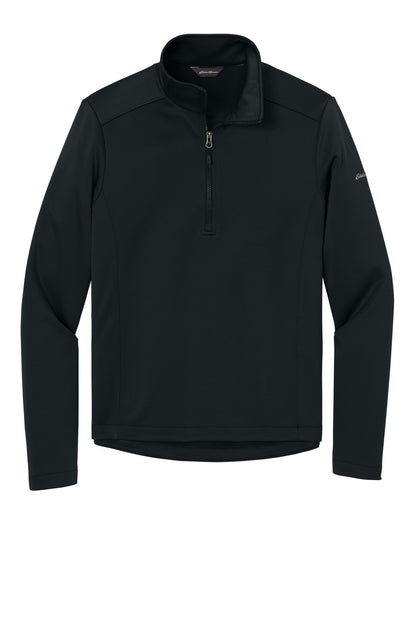Eddie Bauer Smooth Mid Layer Fleece 1/2-Zip EB2360 Black