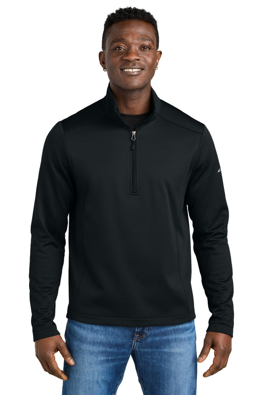 Eddie Bauer Smooth Mid Layer Fleece 1/2-Zip EB2360 Black