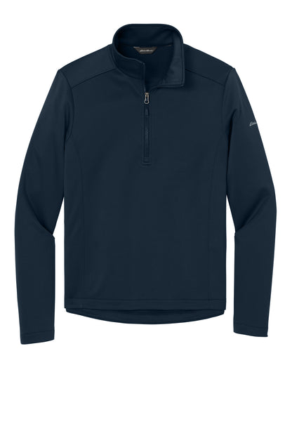Eddie Bauer Smooth Mid Layer Fleece 1/2-Zip EB2360 River Blue Navy
