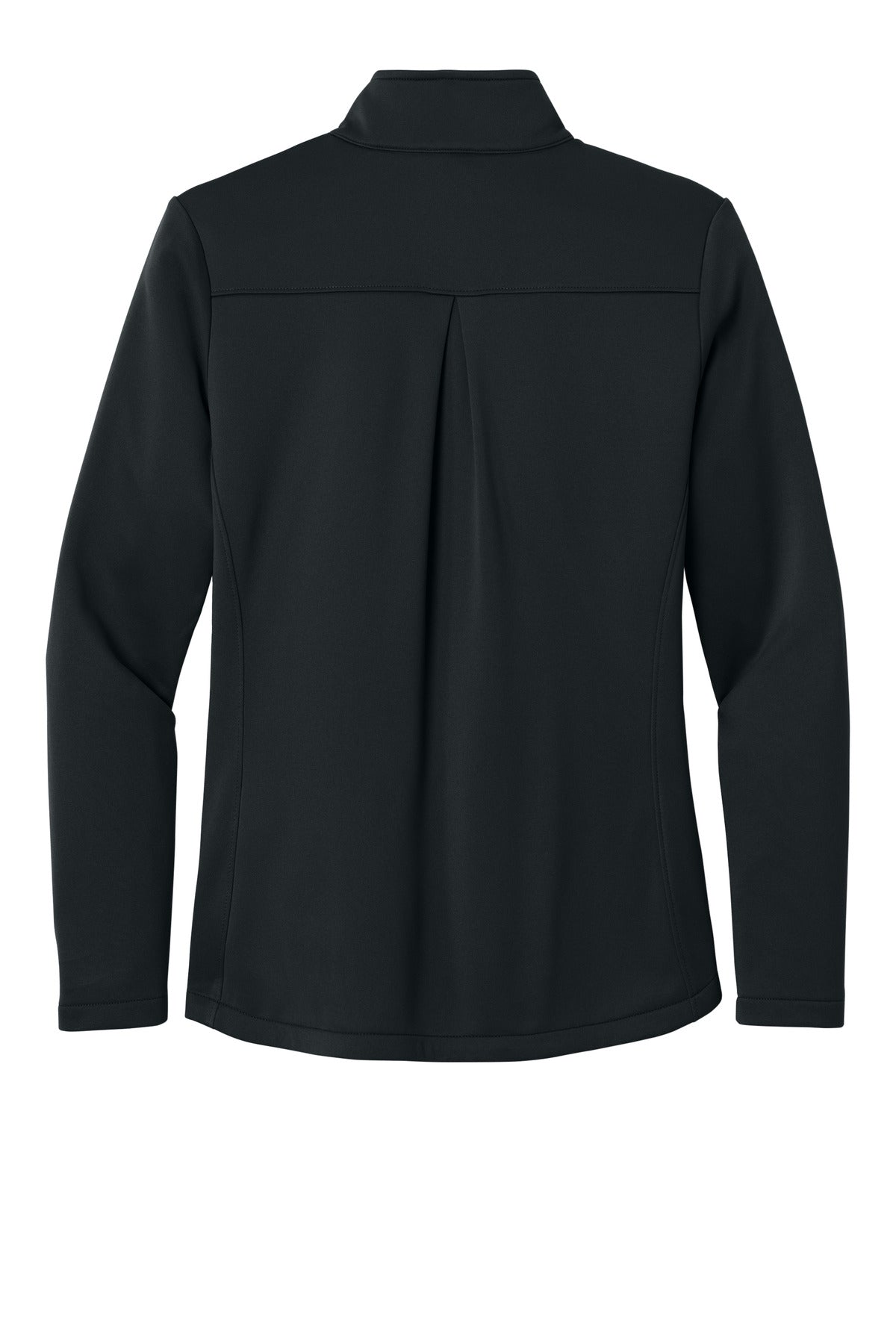 Eddie Bauer Women's Smooth Mid Layer Fleece 1/2-Zip EB2370 Black