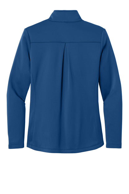 Eddie Bauer Women's Smooth Mid Layer Fleece 1/2-Zip EB2370 Cobalt Blue