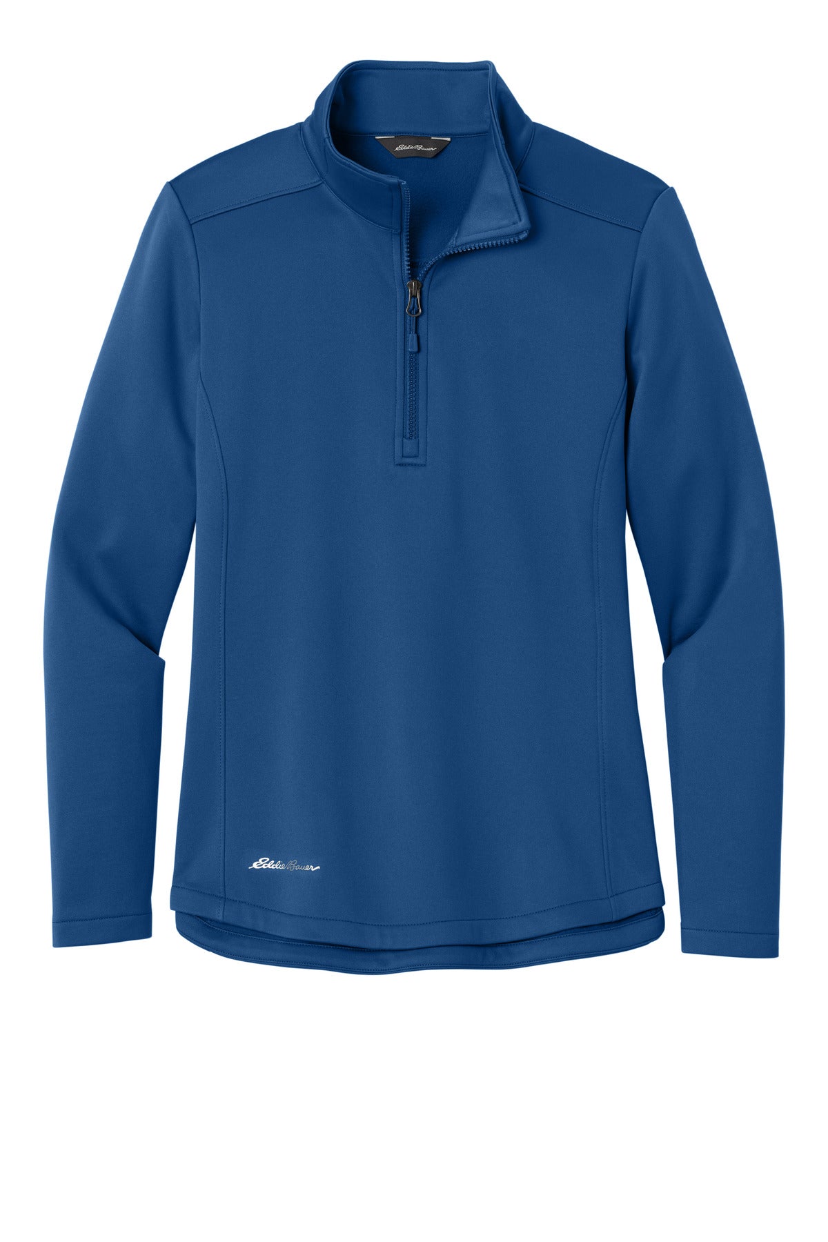 Eddie Bauer Women's Smooth Mid Layer Fleece 1/2-Zip EB2370 Cobalt Blue