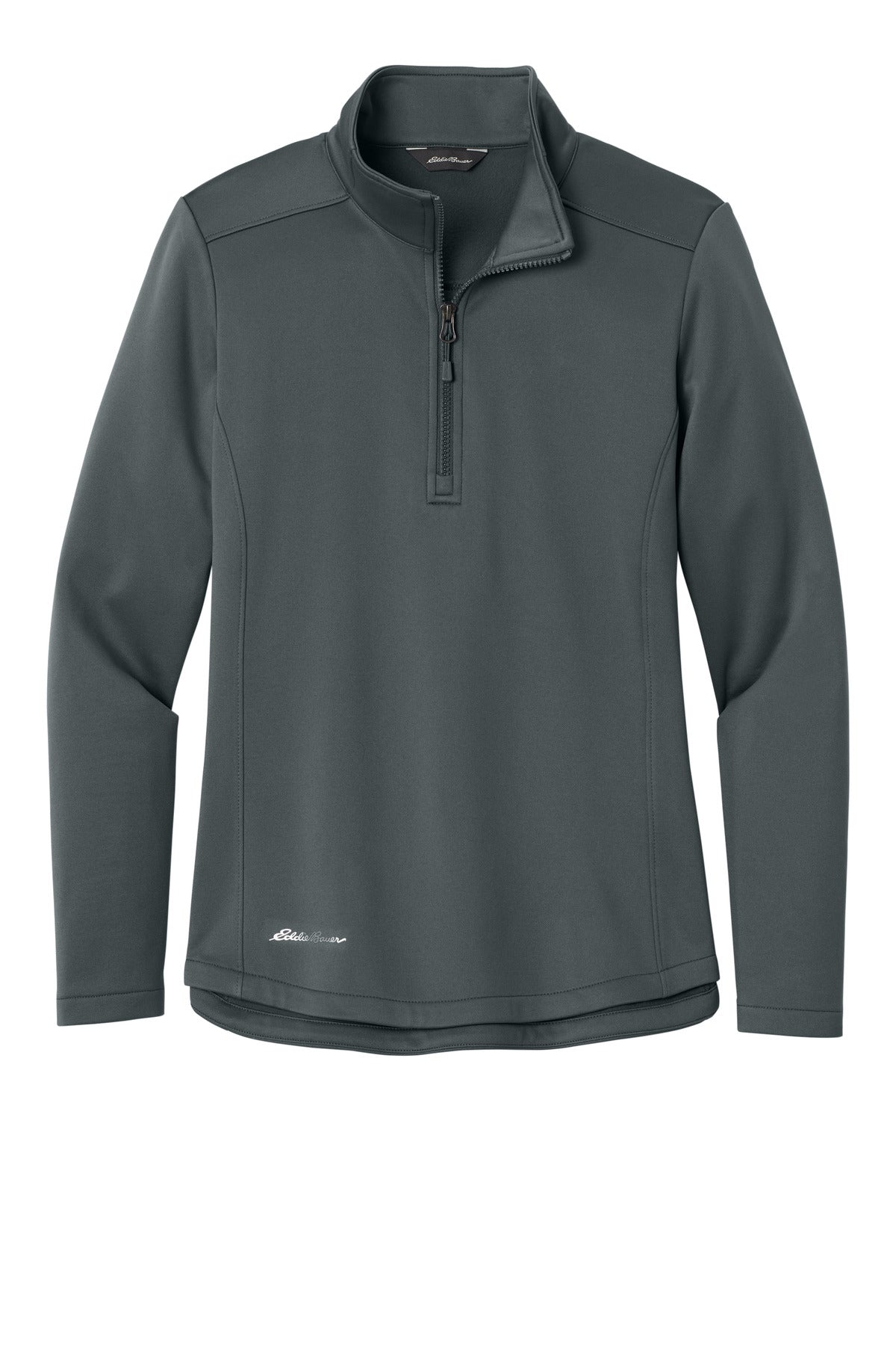 Eddie Bauer Women's Smooth Mid Layer Fleece 1/2-Zip EB2370 Iron Gate
