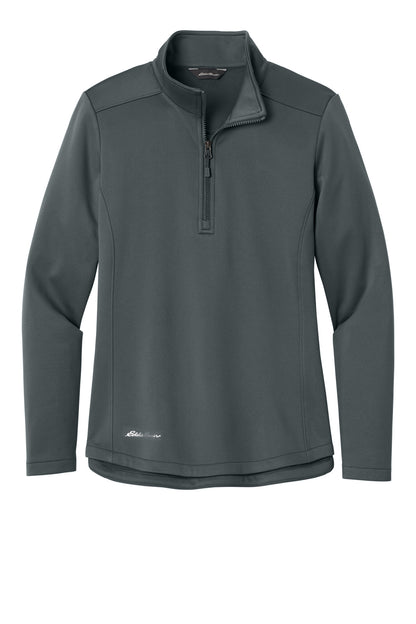 Eddie Bauer Women's Smooth Mid Layer Fleece 1/2-Zip EB2370 Iron Gate