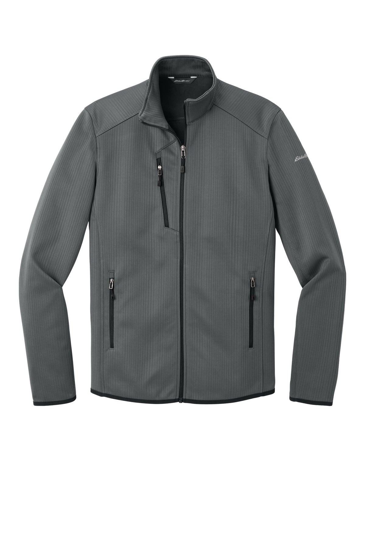 Eddie Bauer Dash Full-Zip Fleece Jacket EB242 Grey Steel