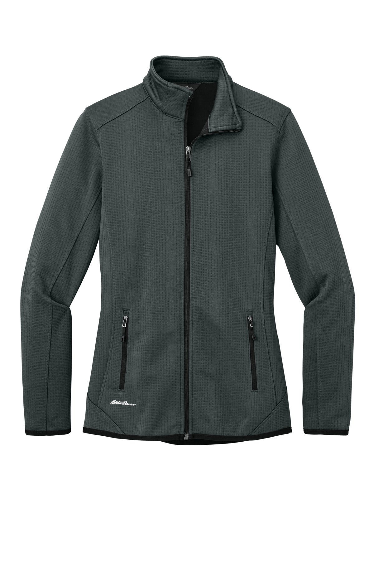 Eddie Bauer  Women's Dash Full-Zip Fleece Jacket. EB243 Grey Steel