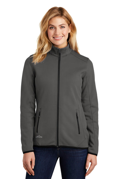Eddie Bauer  Women's Dash Full-Zip Fleece Jacket. EB243 Grey Steel