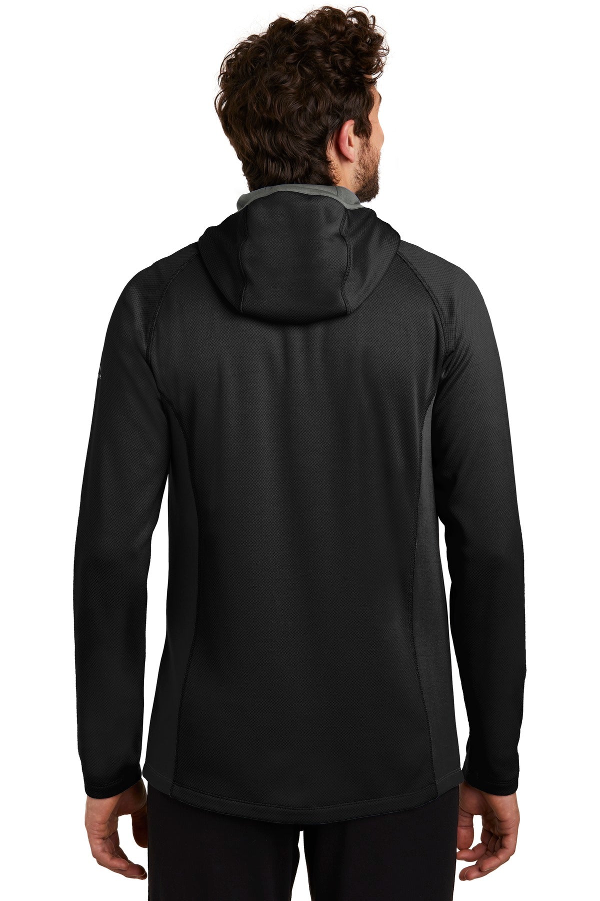 Eddie Bauer  Sport Hooded Full-Zip Fleece Jacket. EB244 Black