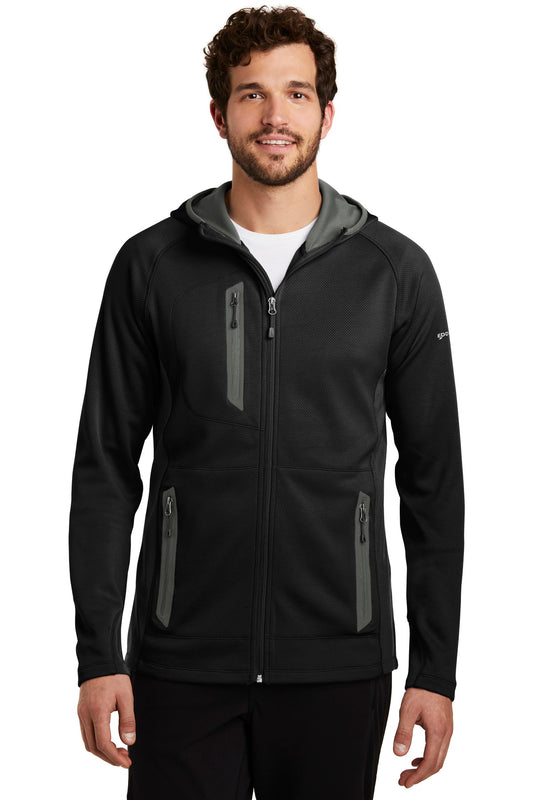 Eddie Bauer  Sport Hooded Full-Zip Fleece Jacket. EB244 Black