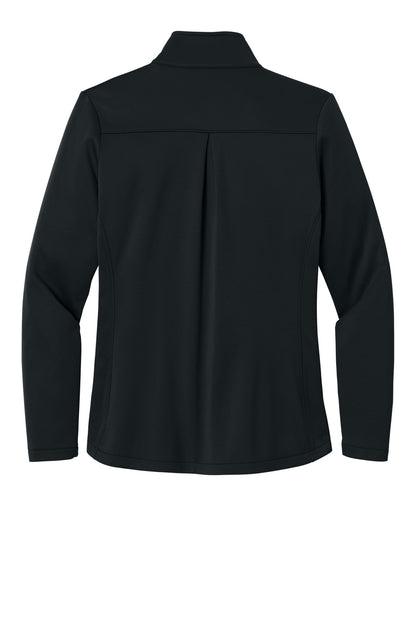 Eddie Bauer Women's Smooth Mid Layer Fleece Full-Zip EB2470 Black