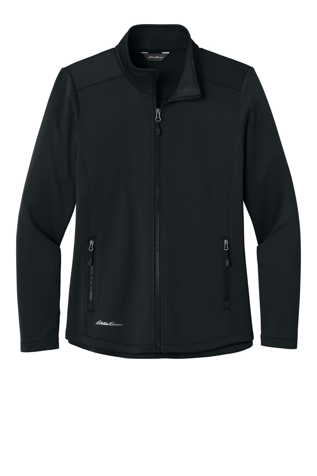 Eddie Bauer Women's Smooth Mid Layer Fleece Full-Zip EB2470 Black