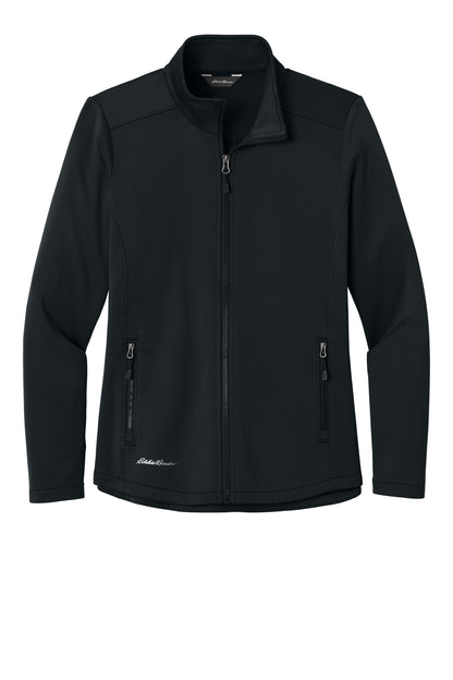 Eddie Bauer Women's Smooth Mid Layer Fleece Full-Zip EB2470 Black