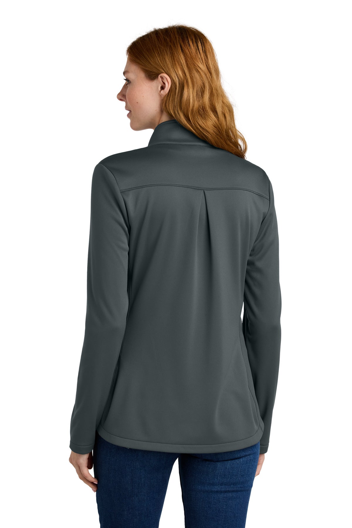 Eddie Bauer Women's Smooth Mid Layer Fleece Full-Zip EB2470 Iron Gate