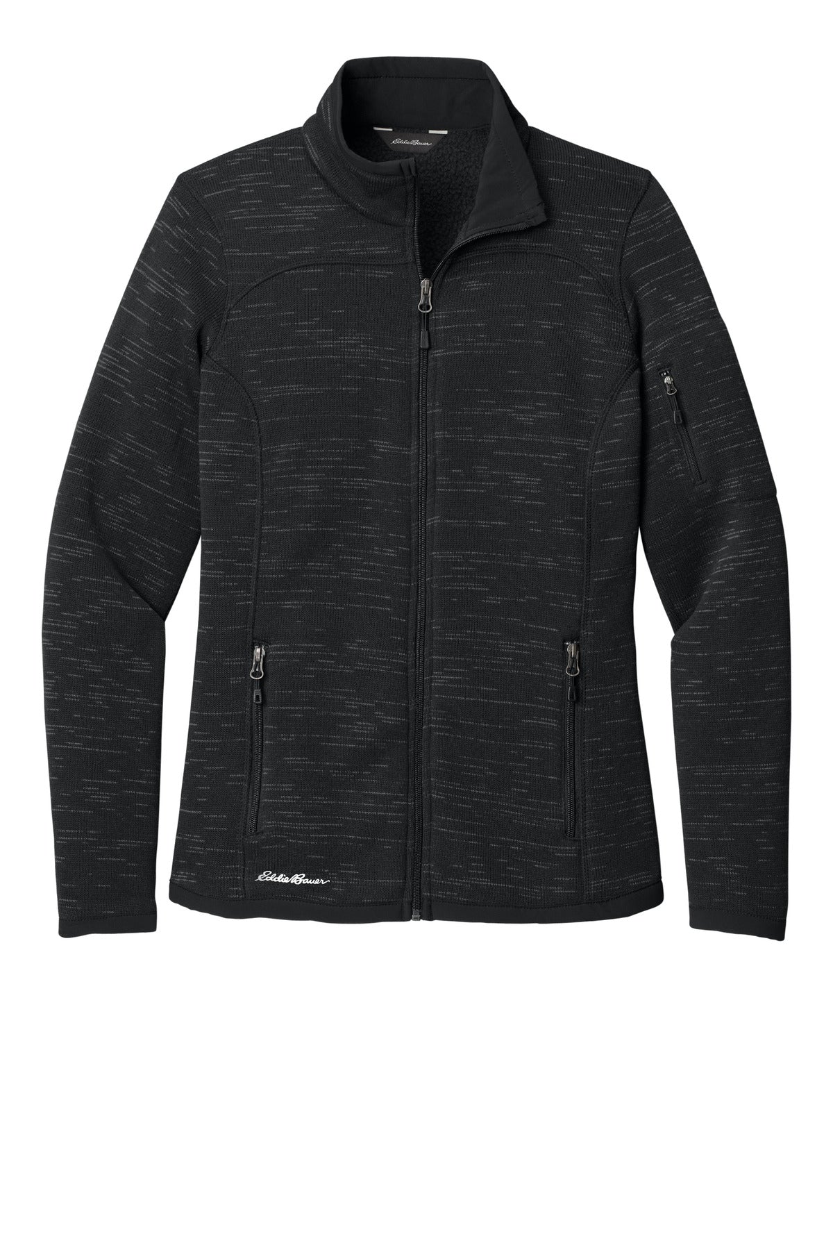 Eddie Bauer  Women's Sweater Fleece Full-Zip. EB251 Black