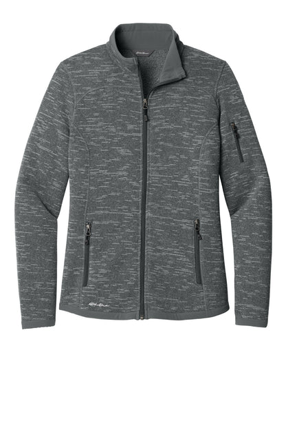 Eddie Bauer  Women's Sweater Fleece Full-Zip. EB251 Dark Grey Heather