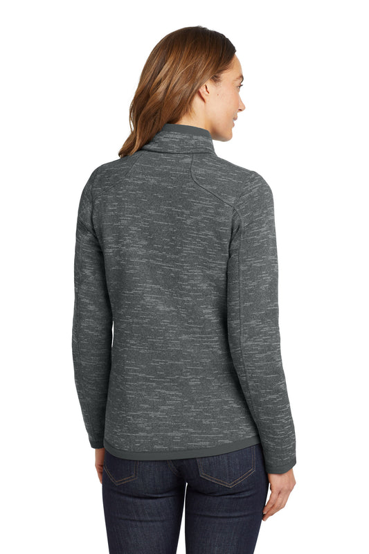 Eddie Bauer Women's Sweater Fleece Full-Zip EB251 Dark Grey Heather