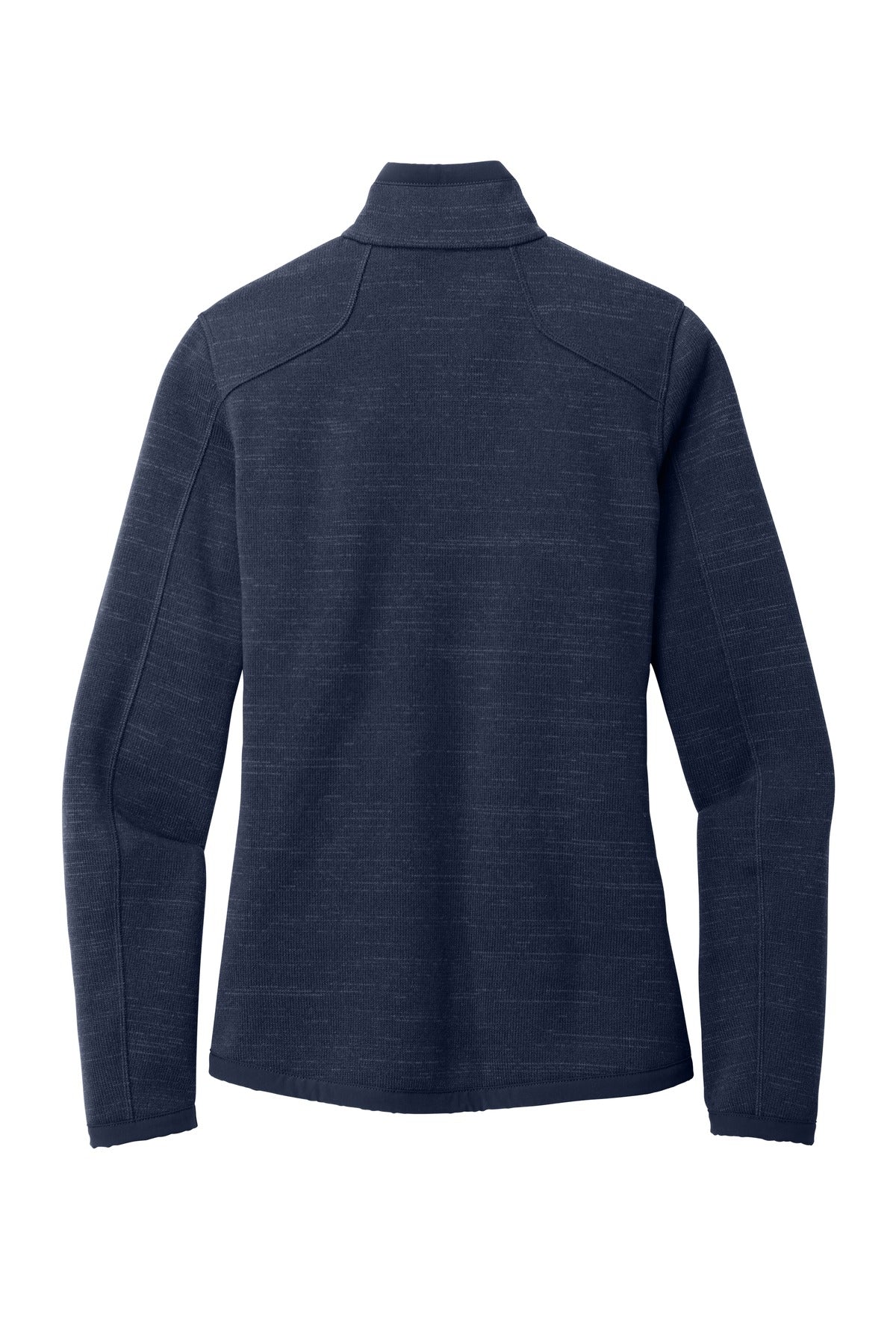 Eddie Bauer Women's Sweater Fleece Full-Zip EB251 River Blue Navy Heather