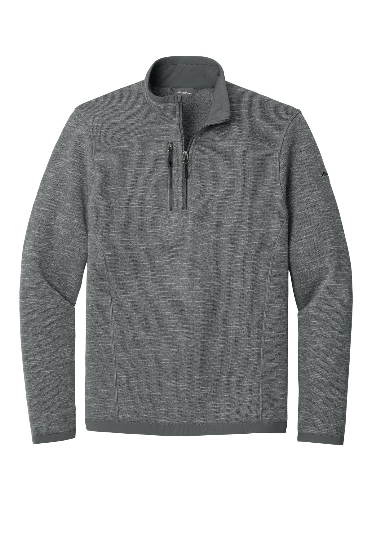 Eddie Bauer  Sweater Fleece 1/4-Zip. EB254 Dark Grey Heather