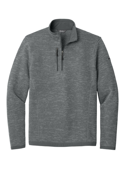 Eddie Bauer  Sweater Fleece 1/4-Zip. EB254 Dark Grey Heather