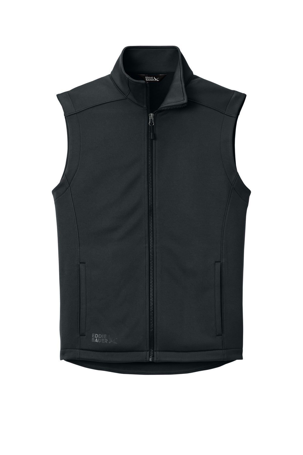 Eddie Bauer Smooth Mid Layer Fleece Vest EB2560 Black