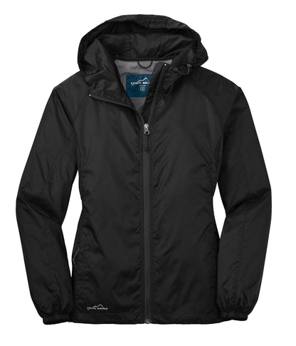 Eddie Bauer Women's Packable Wind Jacket. EB501 Black