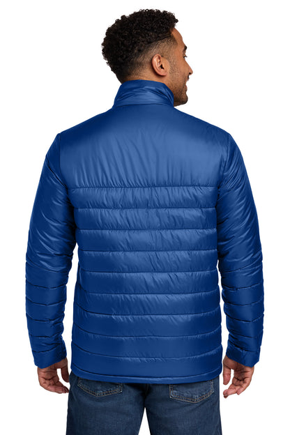 Eddie Bauer Quilted Jacket EB510 Cobalt Blue